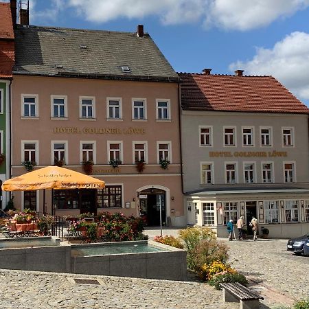 Hotel Goldner Loewe Stolpen Exterior photo